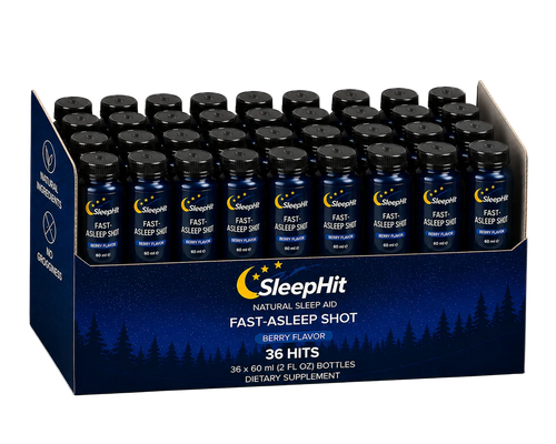 SleepHit Sleep Shots with natural ingredients